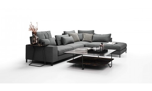 Kampinė sofa su šezlongu Horizon